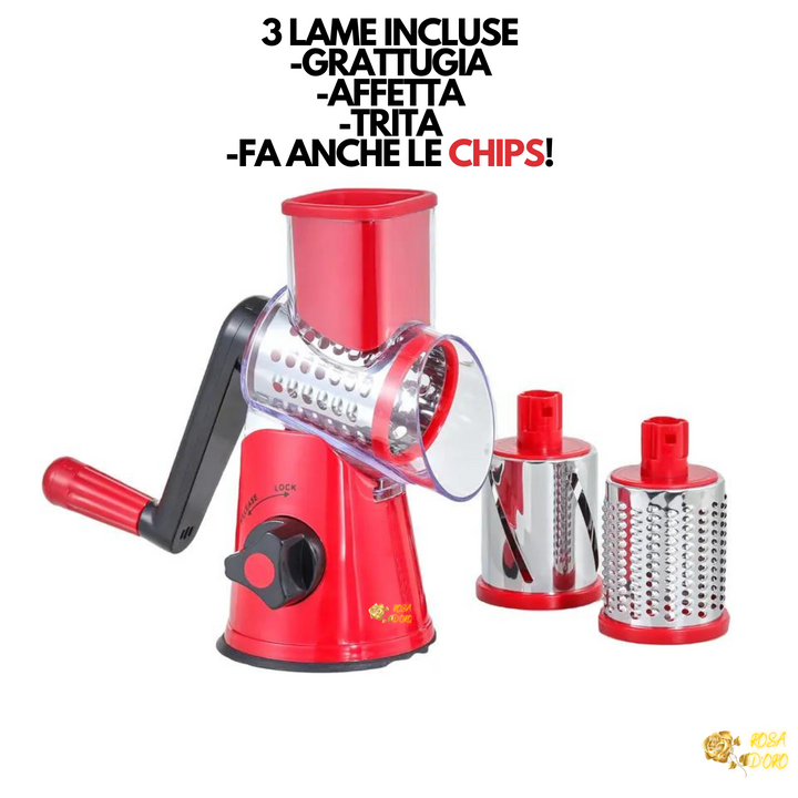 Rotax PRO™ - Grater, Slice, Chop - izdeluje tudi ČIPS!