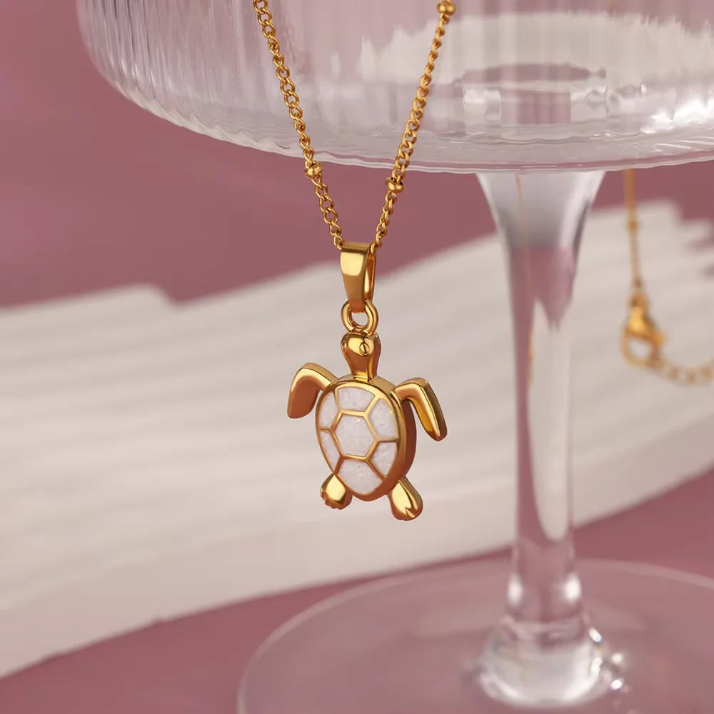 Collana Tartarughe Brillanti | CONFEZIONE REGALO INCLUSA