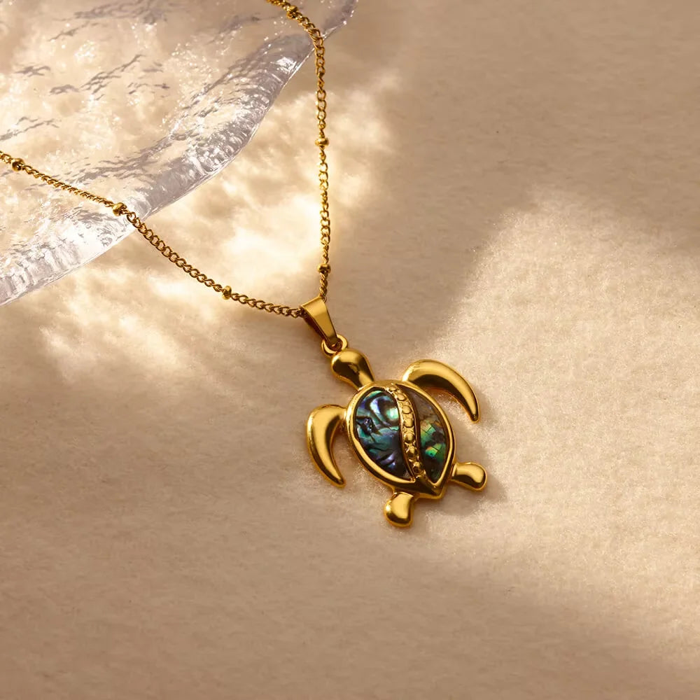Collana Tartarughe Brillanti | CONFEZIONE REGALO INCLUSA