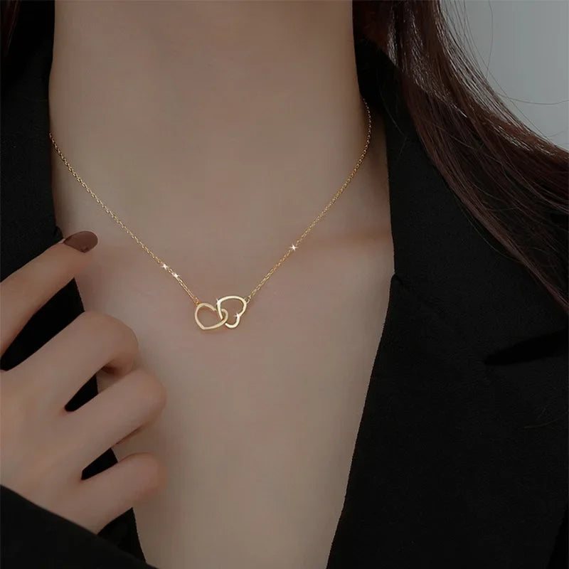 Collana Cuori Uniti | CONFEZIONE REGALO INCLUSA!