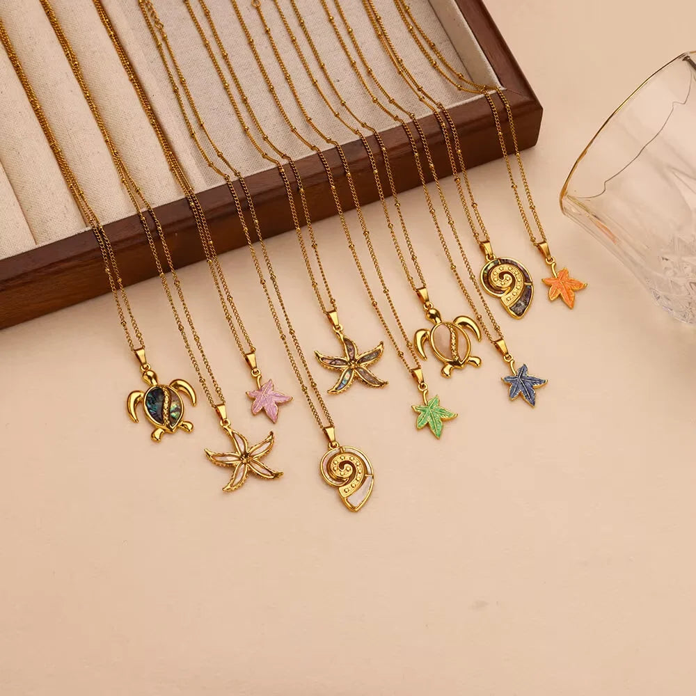 Collana Tartarughe Brillanti | CONFEZIONE REGALO INCLUSA