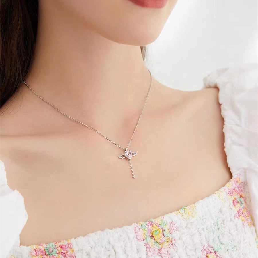 Collana Angelo dell'Eterno Amore™ by La Rosa d'Oro | CONFEZIONE REGALO IN OMAGGIO